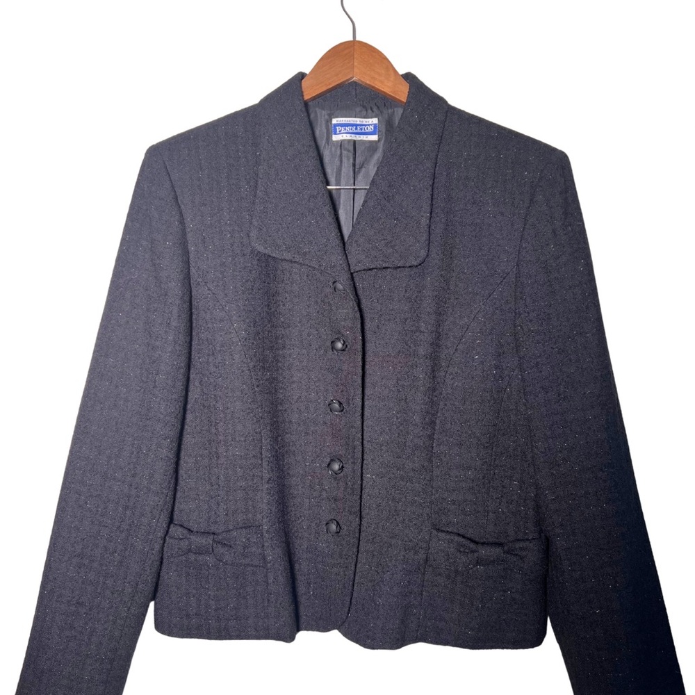 Pendleton Women's Black Wool Jacket - image 1